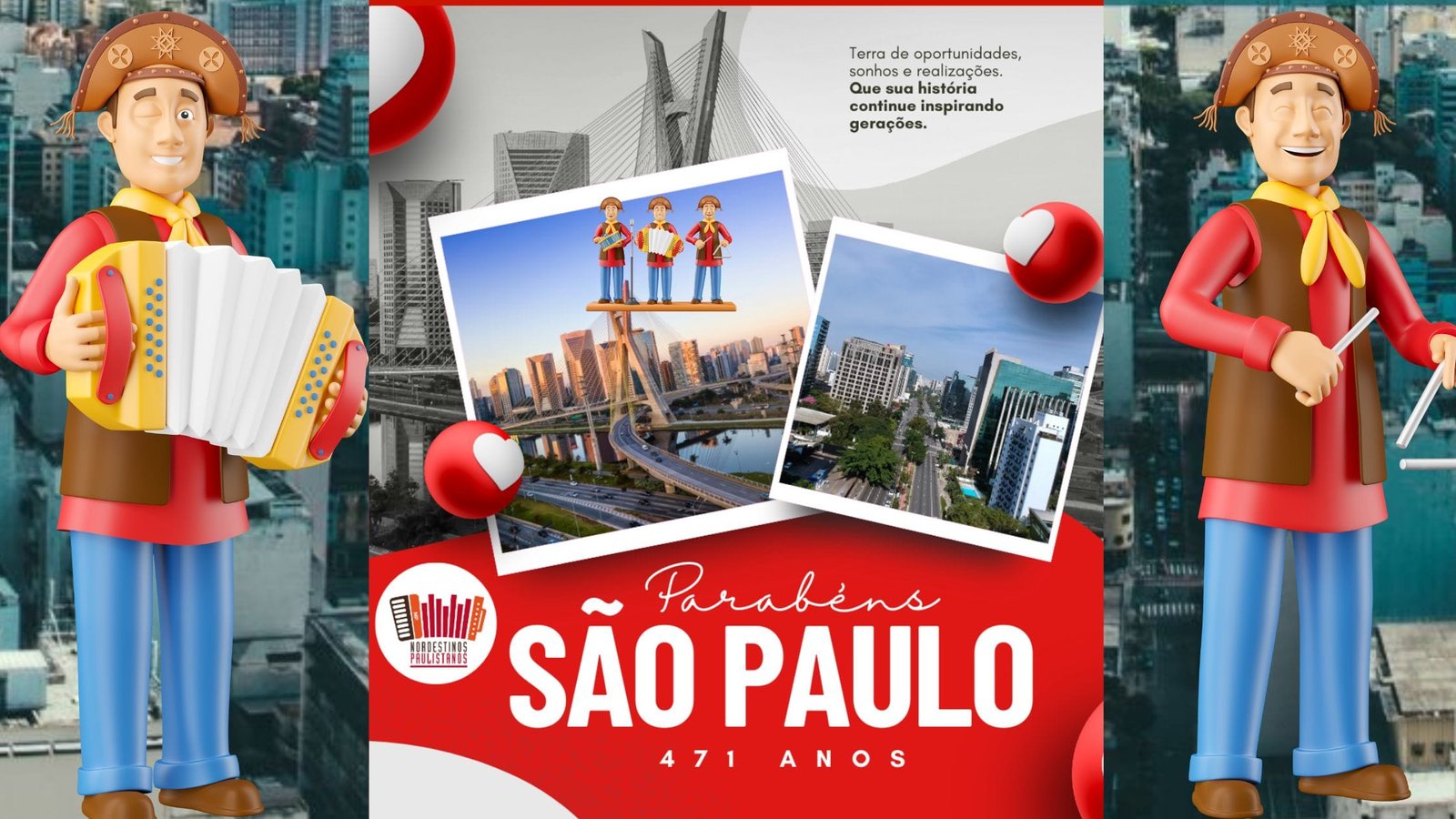 São Paulo: Celebrando 471 Anos de Diversidade e Cores