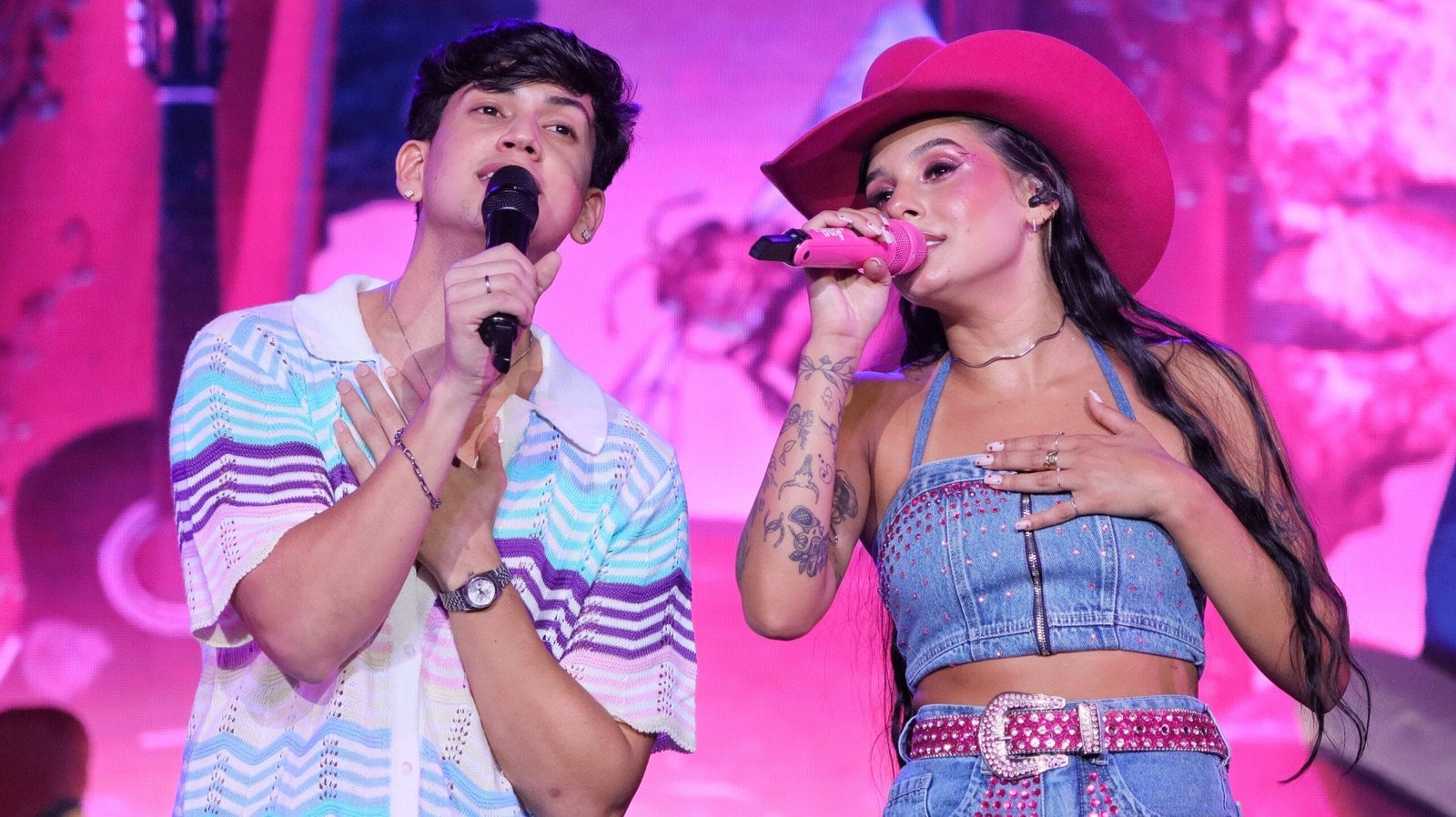 Léo Foguete e Ana Castela Brilham no Carnaval de São Paulo com 'Sem Você' Foto:@milenecardosofotos