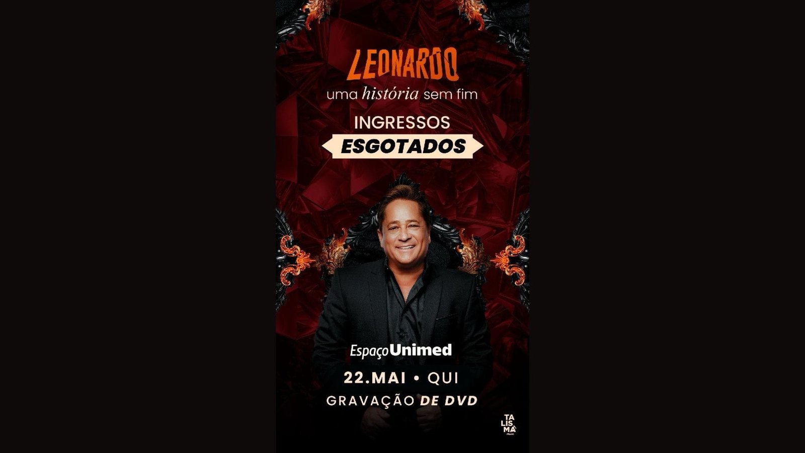 Ingressos esgotados para o show de Leonardo – Um espetáculo inesquecível