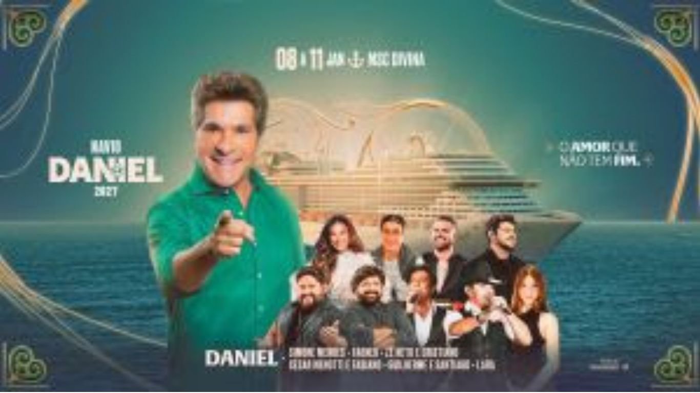 "Navio Daniel retorna em sua 3ª edição com um espetáculo de amor e música que vai surpreender"