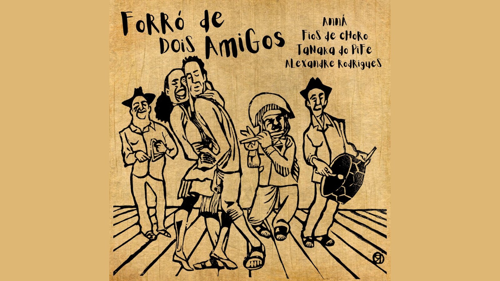 ANNÁ e Fios de Choro lançam o single “Forró de Dois Amigos”