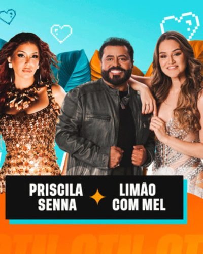 Shows de Priscila Senna e Limão com Mel agitam o Centro de Tradições Nordestinas nesta sexta (27)