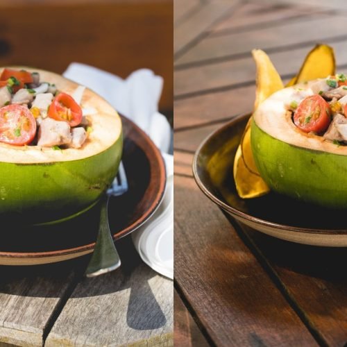 “Ceviche de Coco Verde” é uma deliciosa sugestão refrescante da Costa do Cacau