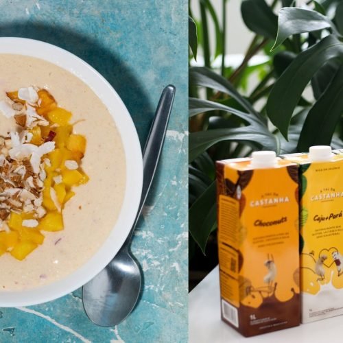Smoothie de Mango Delight com ingredientes nutritivos – Receita