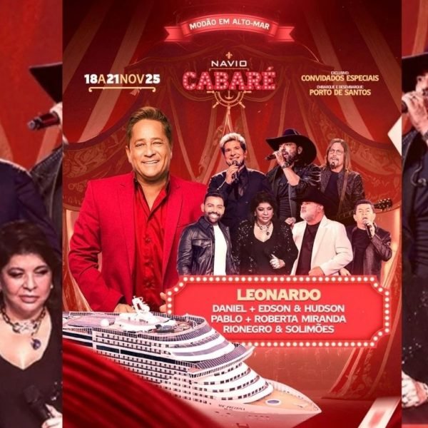 🚢 Leonardo faz história: Navio Cabaré 2025 lotado antes mesmo de zarpar!