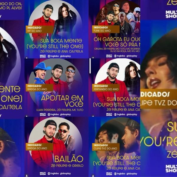 Recorde de sucesso: Zé Felipe indicado em 6 categorias no Prêmio Multishow